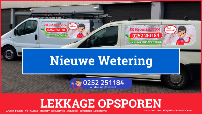 eb rioolservice lekdetectie Nieuwe Wetering eb rioolservice lekdetectie in Nieuwe Wetering